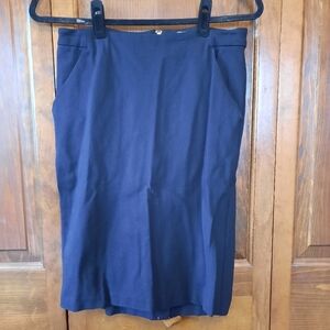 NWOT A New Day navy blue pencil skirt with pockets